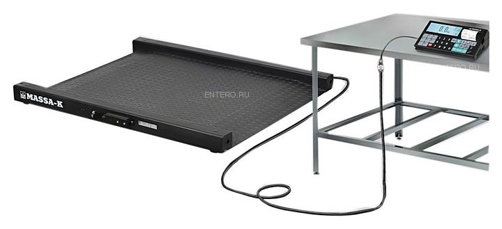Весы напольные МАССА-К 4D-LM-2-1000-RC