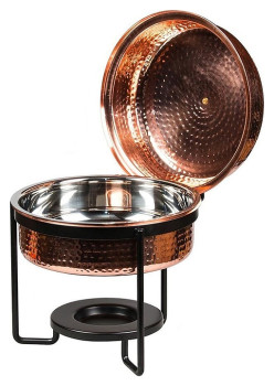 Чафинг-диш P.L. Proff Cuisine SG-84464(A) 3 л (нерж. сталь) медный на подставке