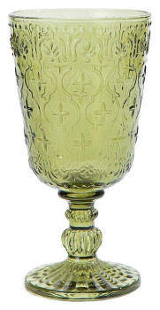 Бокал для вина P.L. Proff Cuisine BarWare Green Glass AN200036 290 мл зеленый