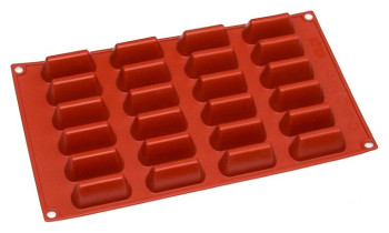 Форма силиконовая P.L. Proff Cuisine 81200456 "Мини полено" 24 ячейки