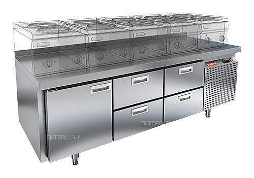 Охлаждаемый стол Hicold GN 122/TN LT SH
