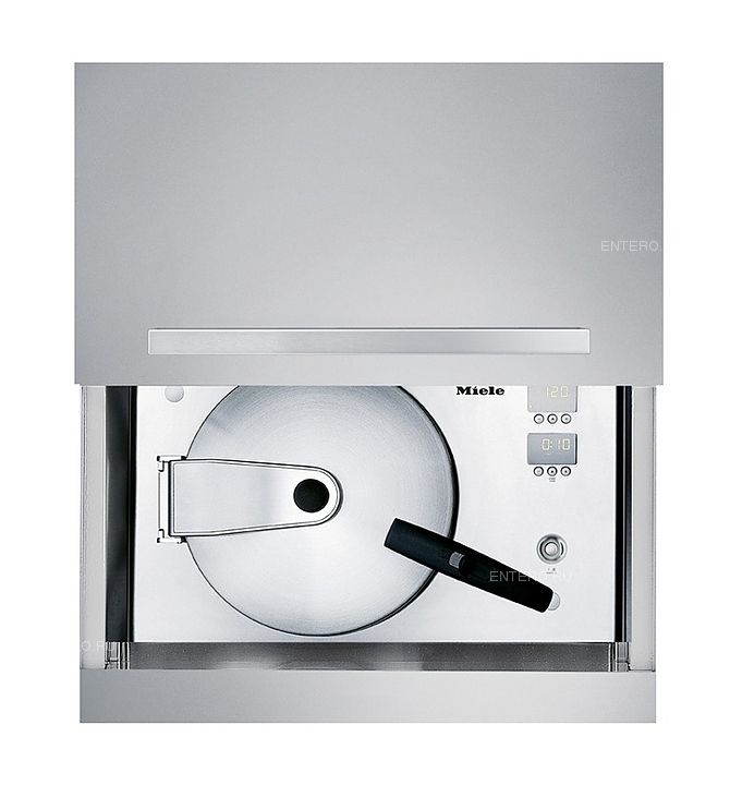 Встраиваемая пароварка Miele DG 4164L сталь CleanSteel