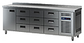 Стол холодильный ТММ СХСБ-К-2/1Д-9Я (2280x600x870)