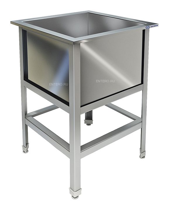 Ванна моечная KAYMAN К-ВМО-1/630/630