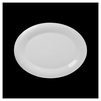 Блюдо Sam&Squito JX73-A001-02 250х200 мм овальное с полями