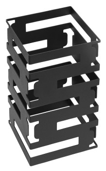 Подставка-куб фуршетная Luxstahl 150х150х255 мм черный