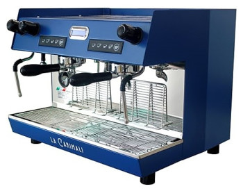 Кофемашина Carimali Nimble NI-E02-H-02 2 Gr высокие группы, синяя