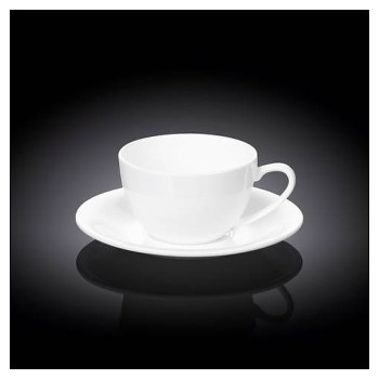 Набор из 4 чашек для капучино с блюдцами Wilmax WL-993001 / 4C