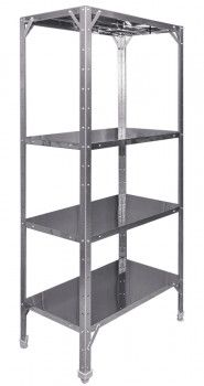 Стеллаж со сплошными полками СР-20/1205 ц