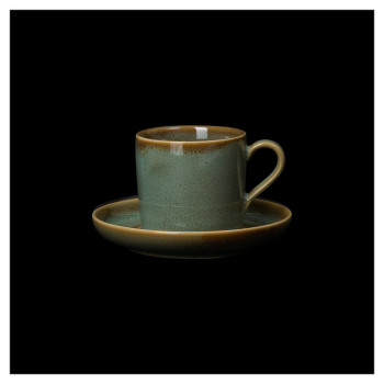 Кофейная пара Corone Primavera HD003242/HD003243 115 мл (фарфор) зеленая