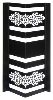 Подставка фуршетная Luxstahl 170х70х460 мм (сталь) ажурная высокая черная