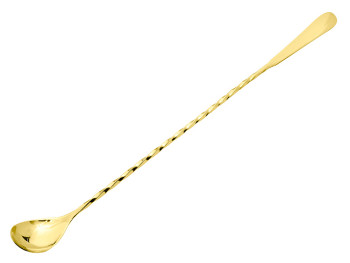 Ложка барная Lumian L0216 30 см, золотая