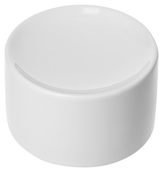 Подставка банкетная Chan Wave 3,8'' Ø 97 мм (фарфор) высокая белая