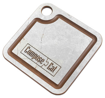 Подставка под кружку ComposeEat PGS1050435KL6 10х10х6 см мрамор серый