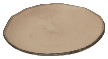 Блюдо сервировочное P.L. Proff Cuisine F32009 Timber Brown 21х2 см (меламин) круглое