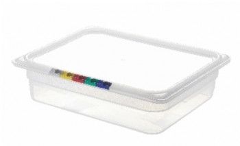 Гастроемкость из полипропилена без крышки GN 1/2 325х265x65 мм прозрачная [422107401]