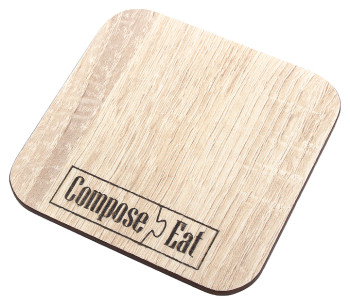 Подставка под кружку ComposeEat PGS962086OA4 10х10х4 см дуб светлый