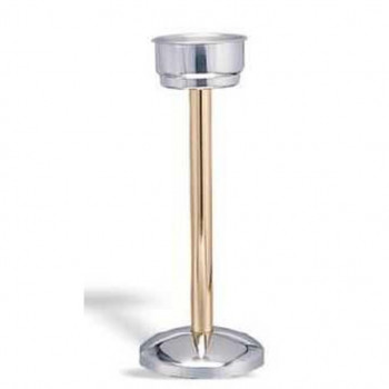 Напольная подставка под ведро для шампанского, нерж Н=68см золот.нога Pujadas-Испания