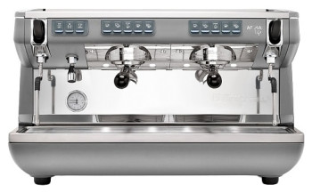 Кофемашина автоматическая Nuova Simonelli Appia Life 2gr V 220V metallic grey+high groups+economizer