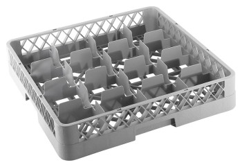 Кассета для мойки посуды P.L. Proff Cuisine JD-16RB 50х50х10 см, 16 ячеек 13,3х13,3х8 см