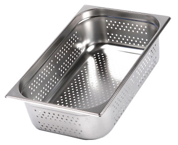 Гастроемкость Kitchen Muse 811-6P GN 1/1-150 (530х325х150) перф., нерж. сталь
