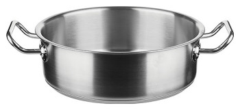 Кастрюля Pintinox Master 38400924 3,5 л, Ø 24 см низкая (нерж. сталь) сатин