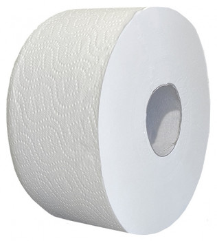 Бумага туалетная Merida TOP MINI 2-слойная, супербелая (12х180 м)