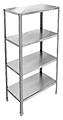Стеллаж кухонный KAYMAN СК-251/1504 (без укосин)
