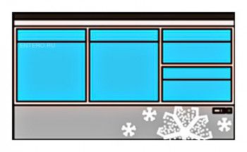 Стол холодильный Кобор NC61-2D2B