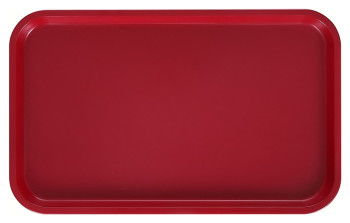 Поднос столовый Клен HORNA RED 130205 530х330 мм (полистирол) вишневый