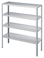 Стеллаж Atesy СТК-С- 1000.600.1800-02-Н(СТК-1000/600/1800)