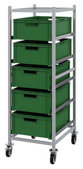 Тележка-шпилька POLAIR LOAD.ME.KITCHEN EU16.05.61.47 для евроконтейнеров