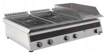 Плита индукционная комбинированная SMART INDUCTION K76-5KPN (с грилем)