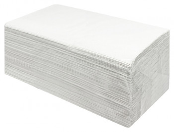 Полотенца бумажные Merida V-ПРЕМИУМ 4000 2-слойные, белые (20х200 листов)