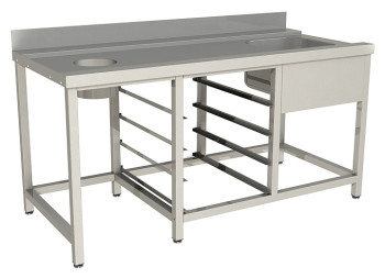 Стол входной Restoinox СВПМВЦНО/1-17/7,4-БП