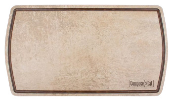 Доска сервировочная ComposeEat DSJ37210433KL6 37х21 см, порфир кремовый