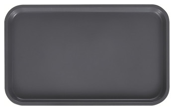Поднос столовый Клен 6061-1 530х330 мм (полистирол) серый
