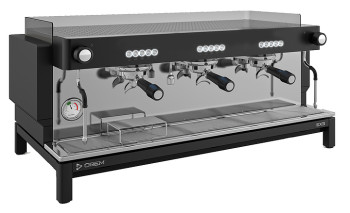 Кофемашина Crem EX3 3GR Control TA черная, высокие группы, подсветка бариста