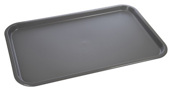 Поднос столовый Клен 6061-1 530х330 мм (полипропилен) серый