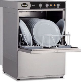 Стаканомоечная машина Apach AF402 + дозатор моющего средства