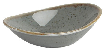 Соусник овальный Porland Seasons 808110 70x110 мм темно-серый