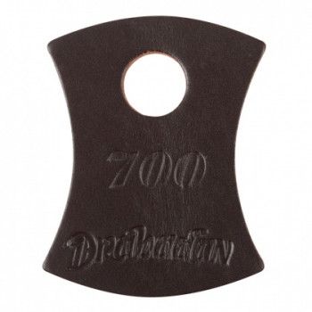 Номерок большой из натуральной кожи