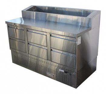Стол холодильный Gastrolux СОП3-147/6Я/Sр (внутренний агрегат)