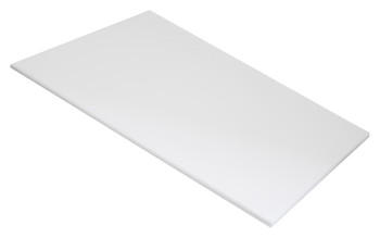 Доска разделочная Клен 350х260х8 мм белая, пластик