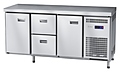 Стол холодильный Abat СХС-70-02 (1 дверь, 2 ящика, 1 дверь, без борта)