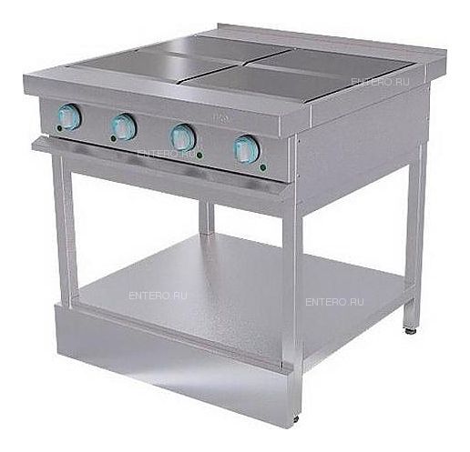 Плита ATESY ЭПЧ 9-4-12 Традиция-2008 (4-х конфорочная, без духового шкафа)