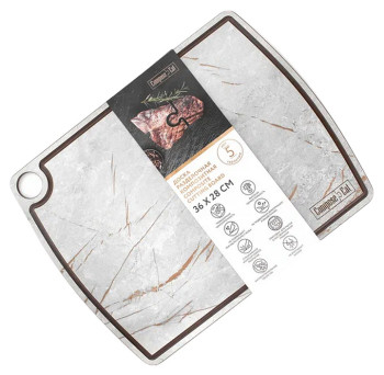Доска разделочная ComposeEat DRJ3662830435KL6 серый мрамор