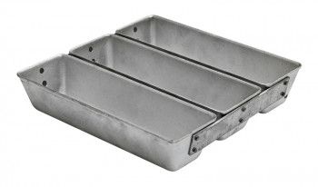 Хлебная форма 275х85 мм 3-секционная