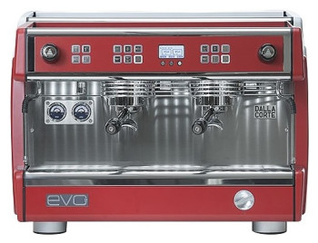 Кофемашина Dalla Corte 1 MC EVODUE 2 R 400 искрящийся красный