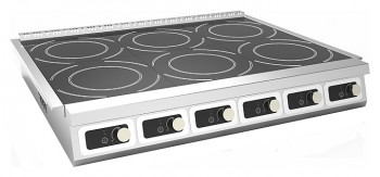 Плита индукционная ЧЗТО ПЭИ-6М/5х3,5-1х5,0